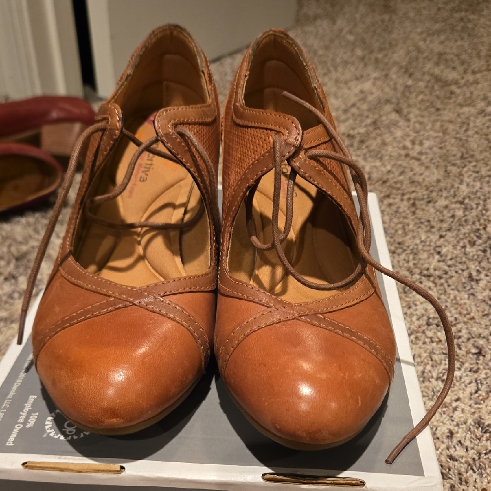 Women's Brown Leather Shoes